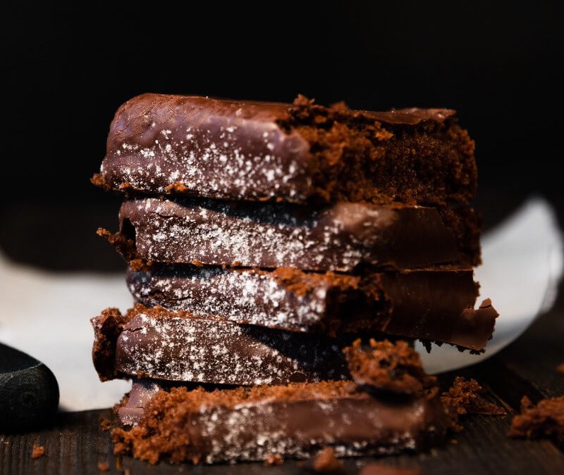 Brownies de Avena y Chocolate