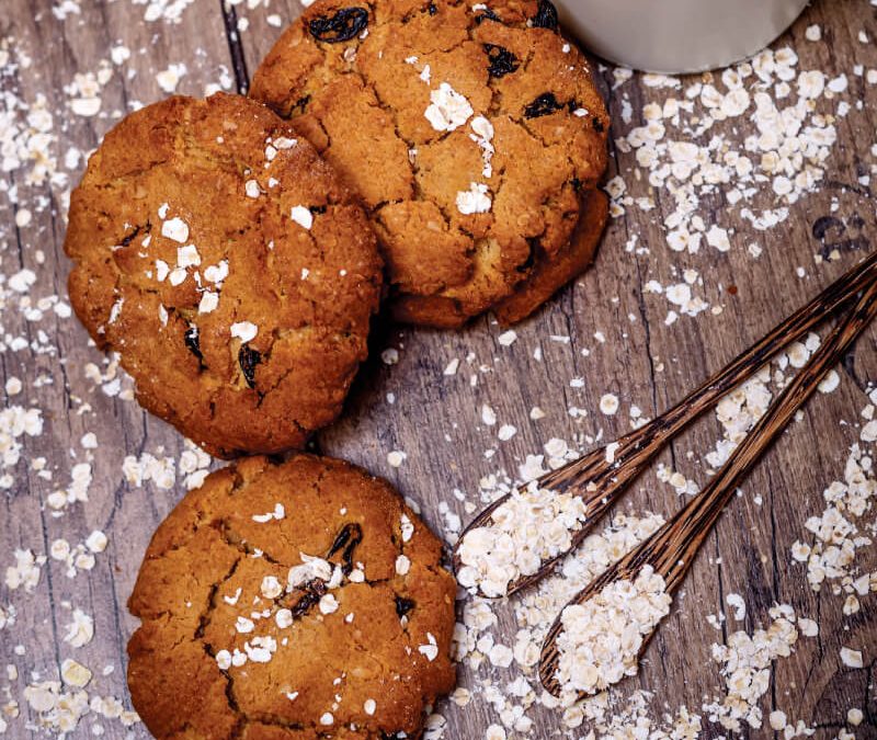 Galletas de Avena en Hojuelas