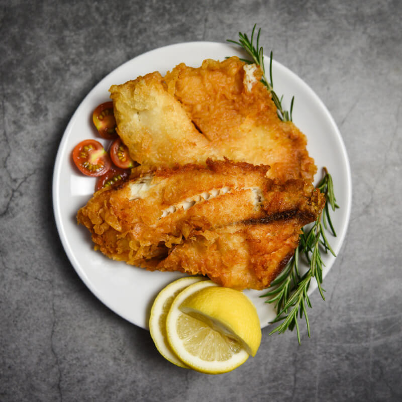 Pescado apanado con Avena SaSa